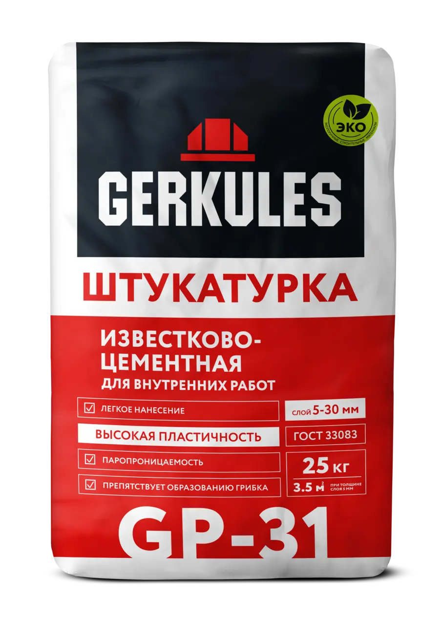 Штукатурка Известково-цементная, 25 кг