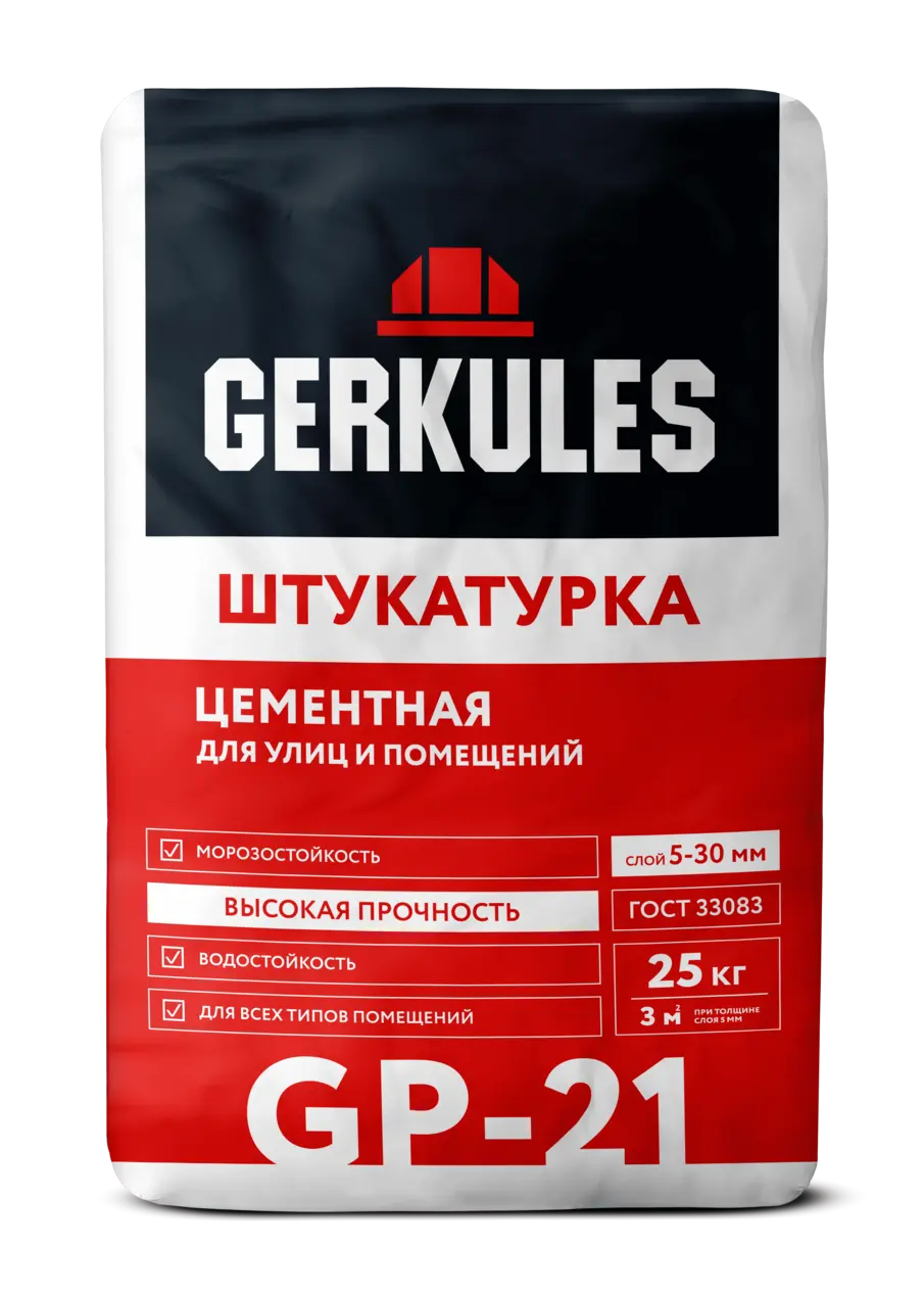 Штукатурка Цементная, 25 кг